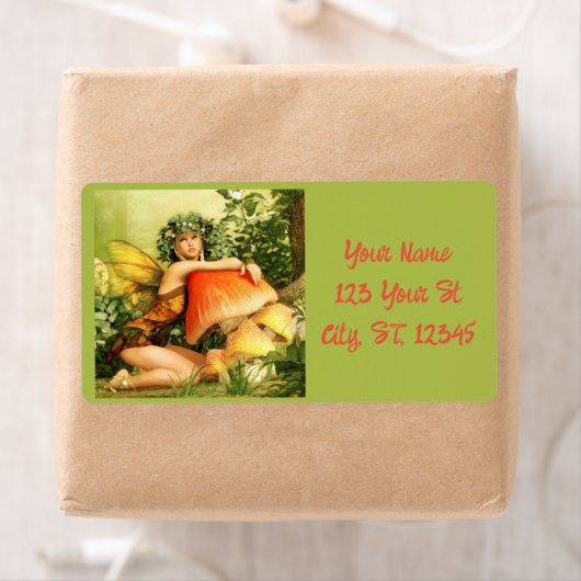 paddenstoelenfee Thunder_Cove Etiket (Insitu)