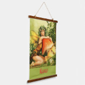 paddenstoelenfee Thunder_Cove Hangend Wandkleed (Gebogen)