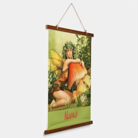 paddenstoelenfee Thunder_Cove Hangend Wandkleed (Gebogen)