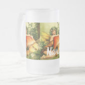 paddenstoelenfee Thunder_Cove Matglas Bierpul (Voorkant links)