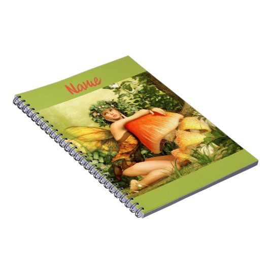 paddenstoelenfee Thunder_Cove Notitieboek (Rechterzijde)