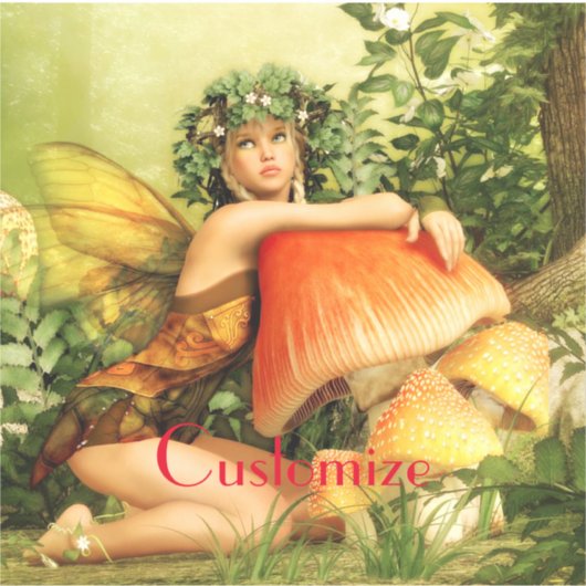 paddenstoelenfee Thunder_Cove Sticker (Voorkant)