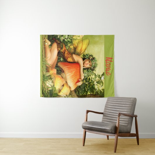 paddenstoelenfee Thunder_Cove Wandkleed (In Situ (horizontaal))