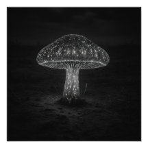 Paddenstoelengloed - Fotoprint