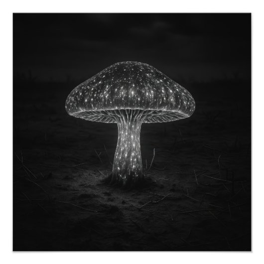 Paddenstoelengloed - Fotoprint Foto Afdruk (Voorkant)