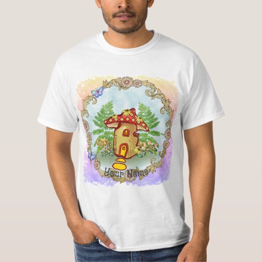 Paddenstoelenhuis T-shirt (Voorkant)
