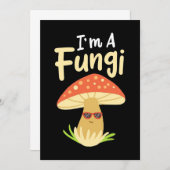 Paddenstoelenjager Ik Ben Een Schimmel Paddenstoel Kaart (Voorkant / Achterkant)