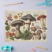 paddenstoelenkast ontkoppelen tissuepapier (Craft)