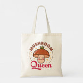 Paddenstoelenkoningin Tote Bag (Achterkant)