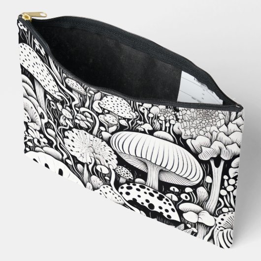 Paddenstoelenlijntekening Etui (Open)