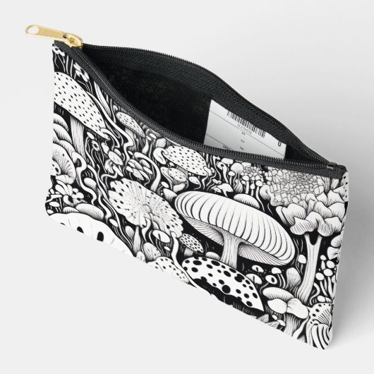 Paddenstoelenlijntekening Etui (Open)