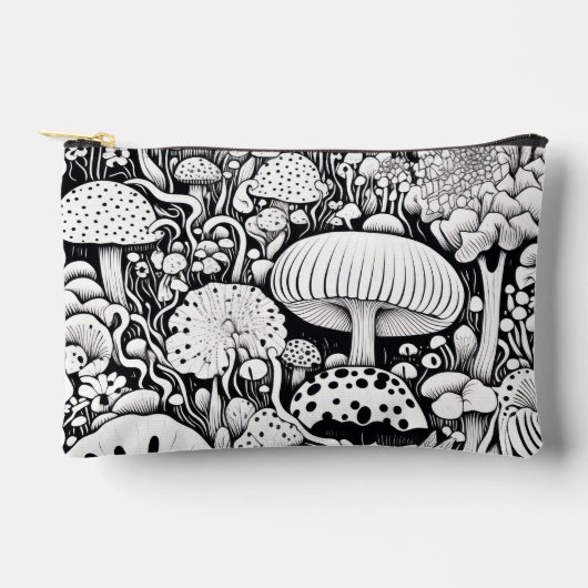 Paddenstoelenlijntekening Etui (Voorkant)