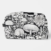 Paddenstoelenlijntekening Toilettasje (Voorkant)