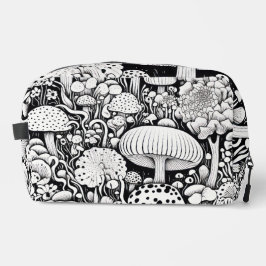 Paddenstoelenlijntekening Toilettasje