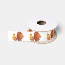 Paddenstoelenlint Satijnen Lint