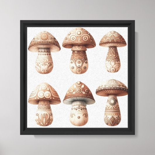 Paddenstoelenmaker Canvas Afdruk (Voorkant)