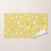 Paddenstoelenmosterdcrème Bad Handdoek (Handdoek)