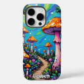 paddenstoelenpad met zonlicht Case-Mate iPhone case (Achterkant)