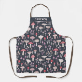 Paddenstoelenpaddenstoelenschimmels gepersonalisee schort (Voorkant)