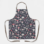 Paddenstoelenpaddestoelenpatroon Schort (Voorkant)