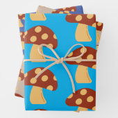 Paddenstoelenpapier Verpakking Papier Flat Sheet S Inpakpapier Vel (In situ)