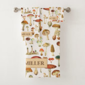 paddenstoelenpatroon bad handdoek (Insitu)