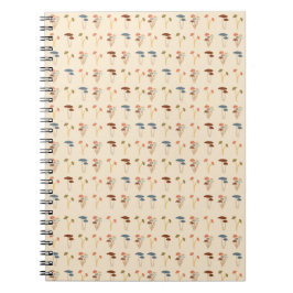 Paddenstoelenpatroon Notitieboek