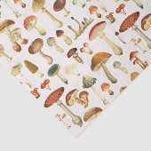  paddenstoelenpatroon tissuepapier (Detail)