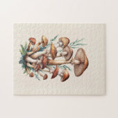 paddenstoelenpuzzel legpuzzel (Horizontaal)