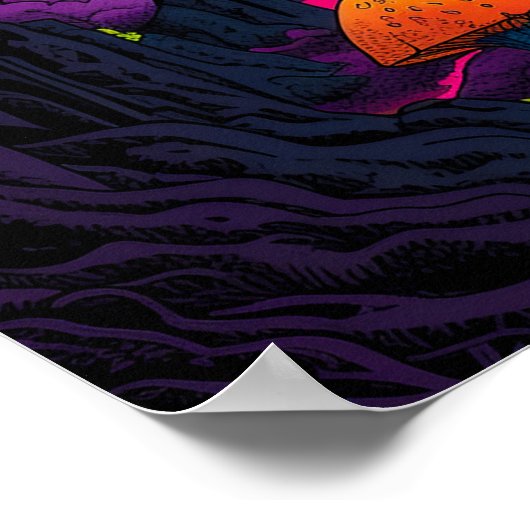 paddenstoelenstad poster (Hoek)