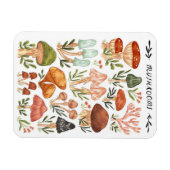 paddenstoelenstijl voor paddenstoelen magneet (Horizontaal)