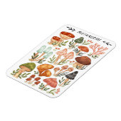 paddenstoelenstijl voor paddenstoelen magneet (Linkerzijde)