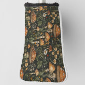 paddenstoelentuin naadloos patroon golfheadcover (Draai 90)