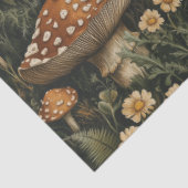 paddenstoelentuin naadloos patroon tissuepapier (Detail)