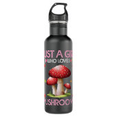 Paddenstoelenvrouwen geven gewoon een meisje dat v waterfles  (Voorkant)