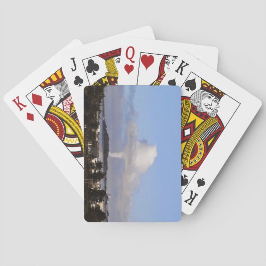 Paddenstoelenwolk in Eureka Pokerkaarten (Achterkant)