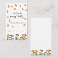 Paddenstoelflora - hoe groot is mama's buik