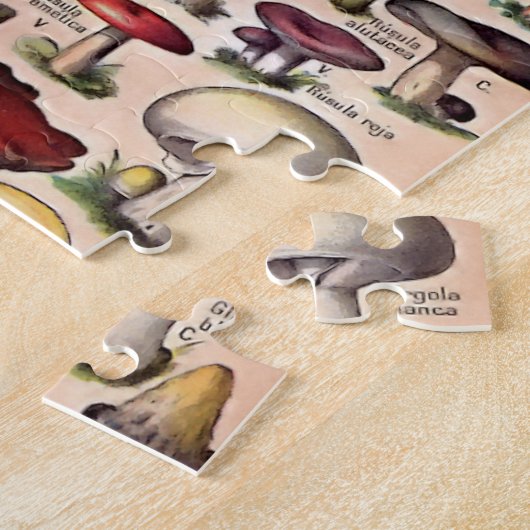 paddenstoelgids legpuzzel (Zijkant)