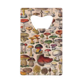  paddenstoelgids openen flesje creditkaart flessenopener (Voorkant)