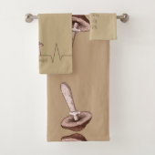 Paddenstoelhanddoeken met unieke design bad handdoek (Insitu)