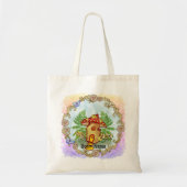 Paddenstoelhuis boodschappentas tote bag (Voorkant)
