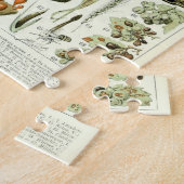 paddenstoelillustraties van Adolphe Millot Legpuzzel (Zijkant)