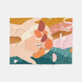 Paddenstoeljager ik verzamel paddenstoelen fleece deken (Voorkant (Horizontaal))