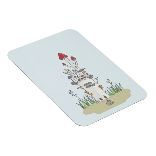 Paddenstoelkasteel Magneet (Rechterzijde)