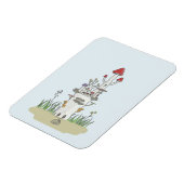 Paddenstoelkasteel Magneet (Linkerzijde)