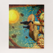 Paddenstoelkatten  legpuzzel (Verticaal)