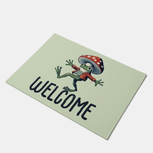 paddenstoelkikker deurmat (Schuin)