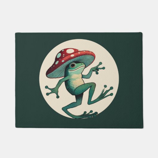 paddenstoelkikker deurmat (Voorkant)