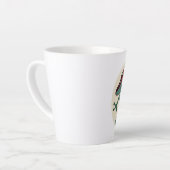 paddenstoelkikker latte mok (Linkerhoek)