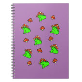paddenstoelkikker notitieboek (Voorkant)